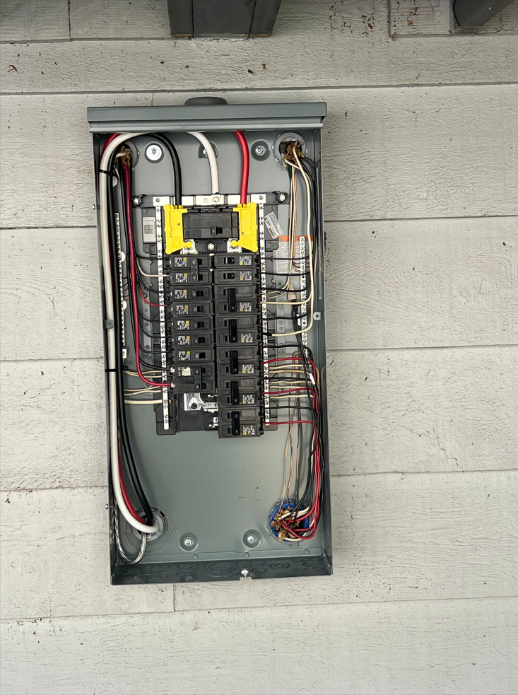 Electrical sub panel upgrade by licensed electrician in Tacoma WA
