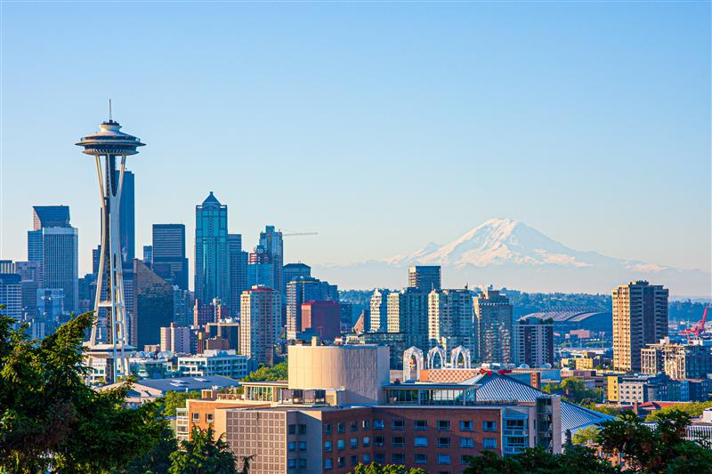 Licensed Electrician & Electrical Services in Seattle WA skyline view